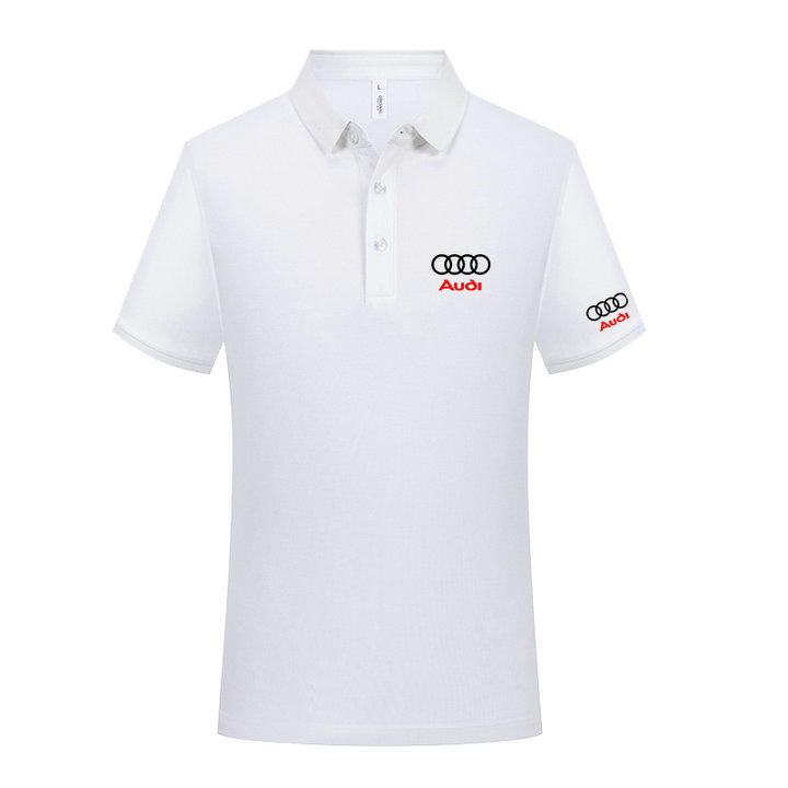 2023 Polo Audi Sport Homme Tennis Extérieur été Loisirs Sports T-Shirt